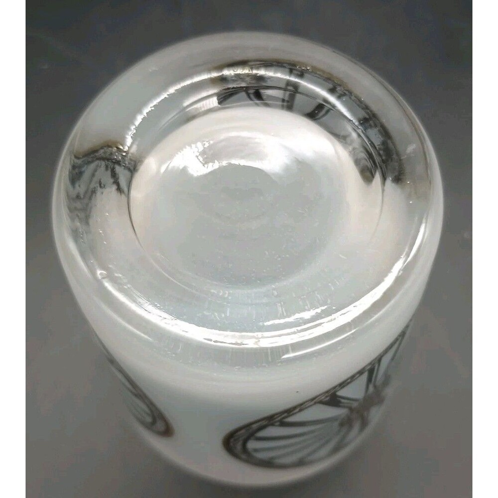 Vtg Frosted Wagon Wheel Rocks Glass Low Ball Western Replacement - Picture 5 of 5